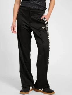 Flared Stretch Logotape Pants