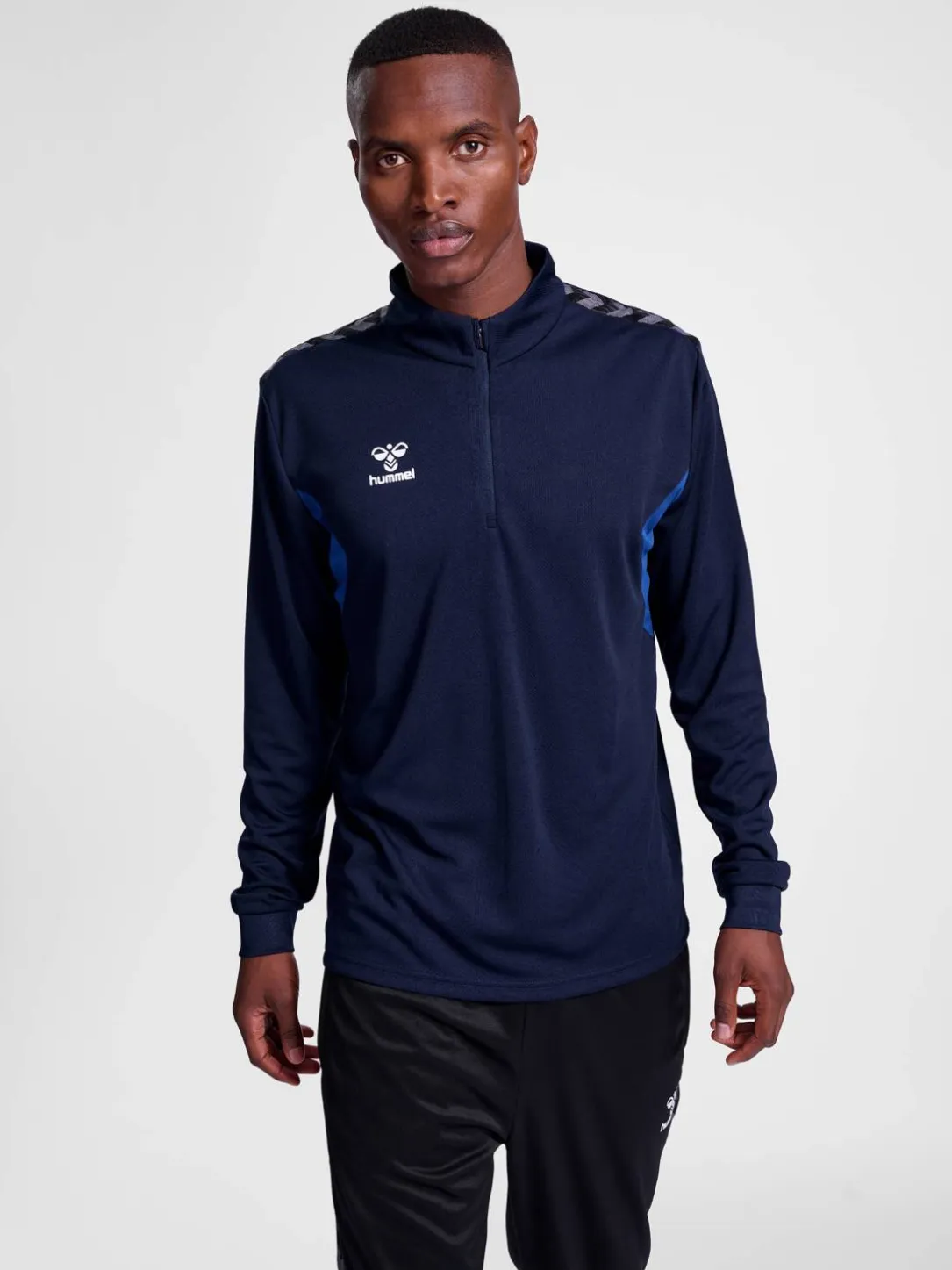 hmlAUTHENTIC HALF ZIP SWEAT