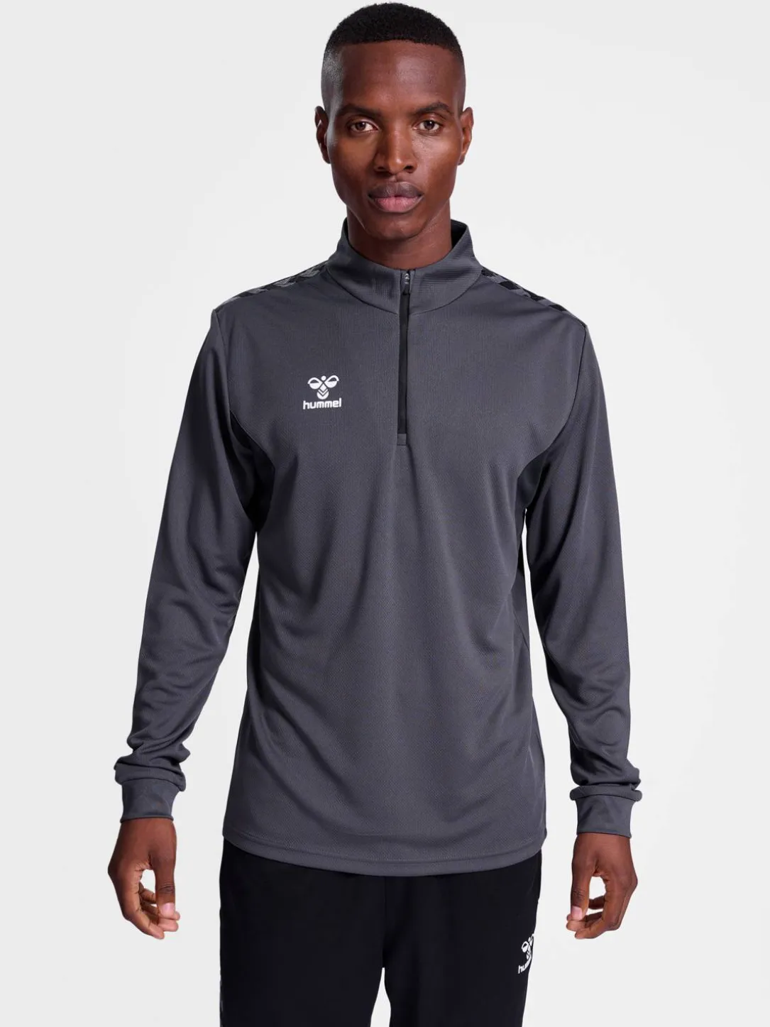 hmlAUTHENTIC HALF ZIP SWEAT