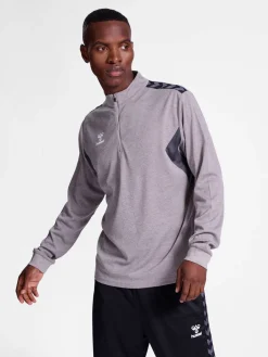 hmlAUTHENTIC HALF ZIP SWEAT