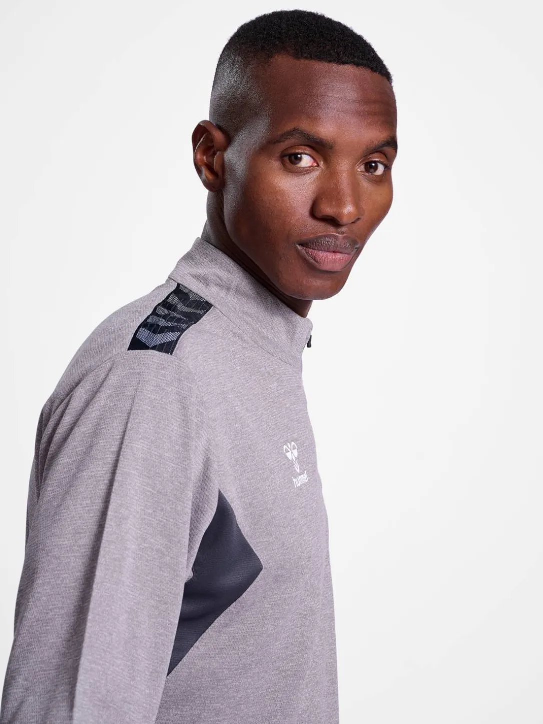 hmlAUTHENTIC HALF ZIP SWEAT