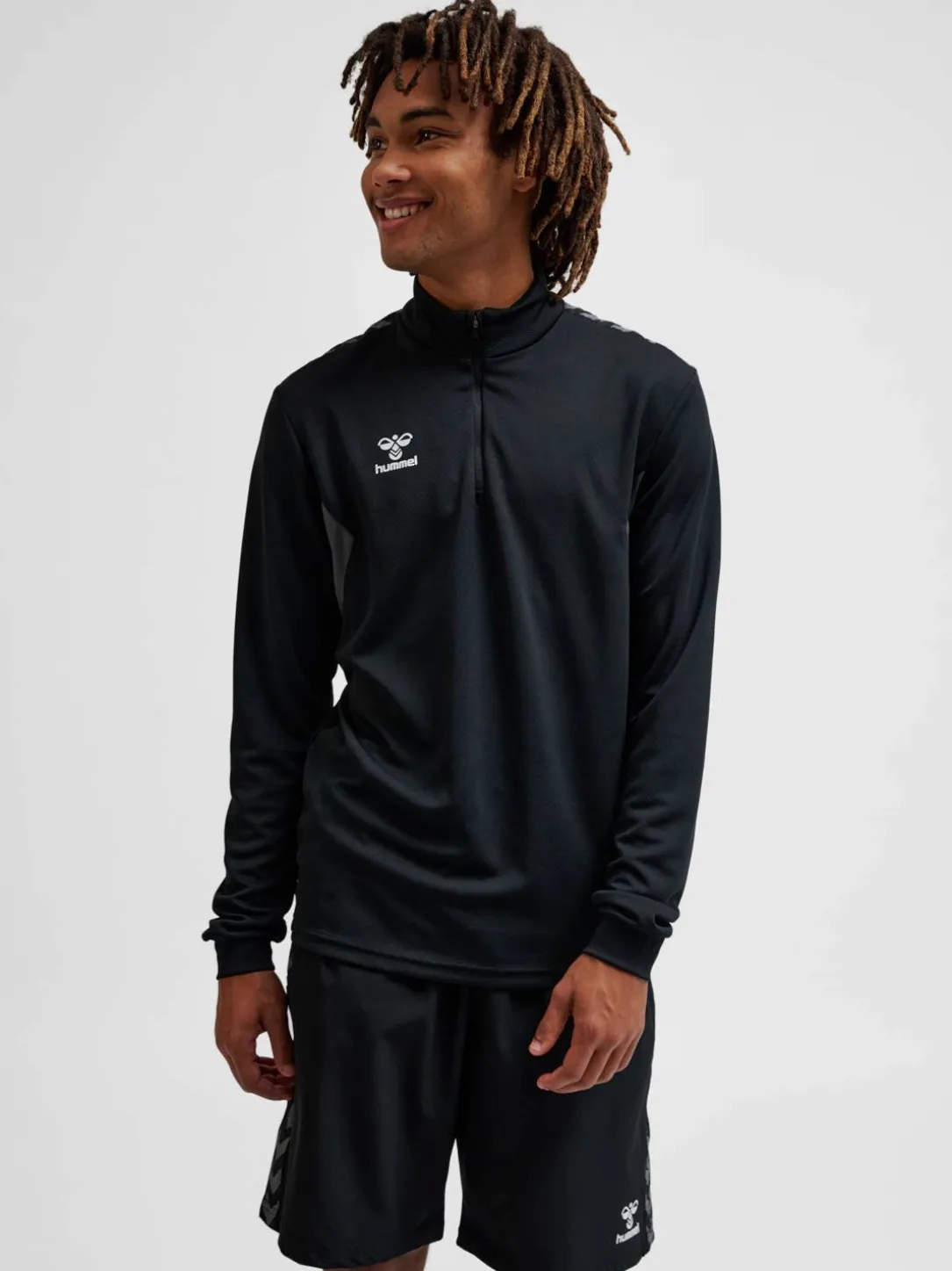 hmlAUTHENTIC HALF ZIP SWEAT