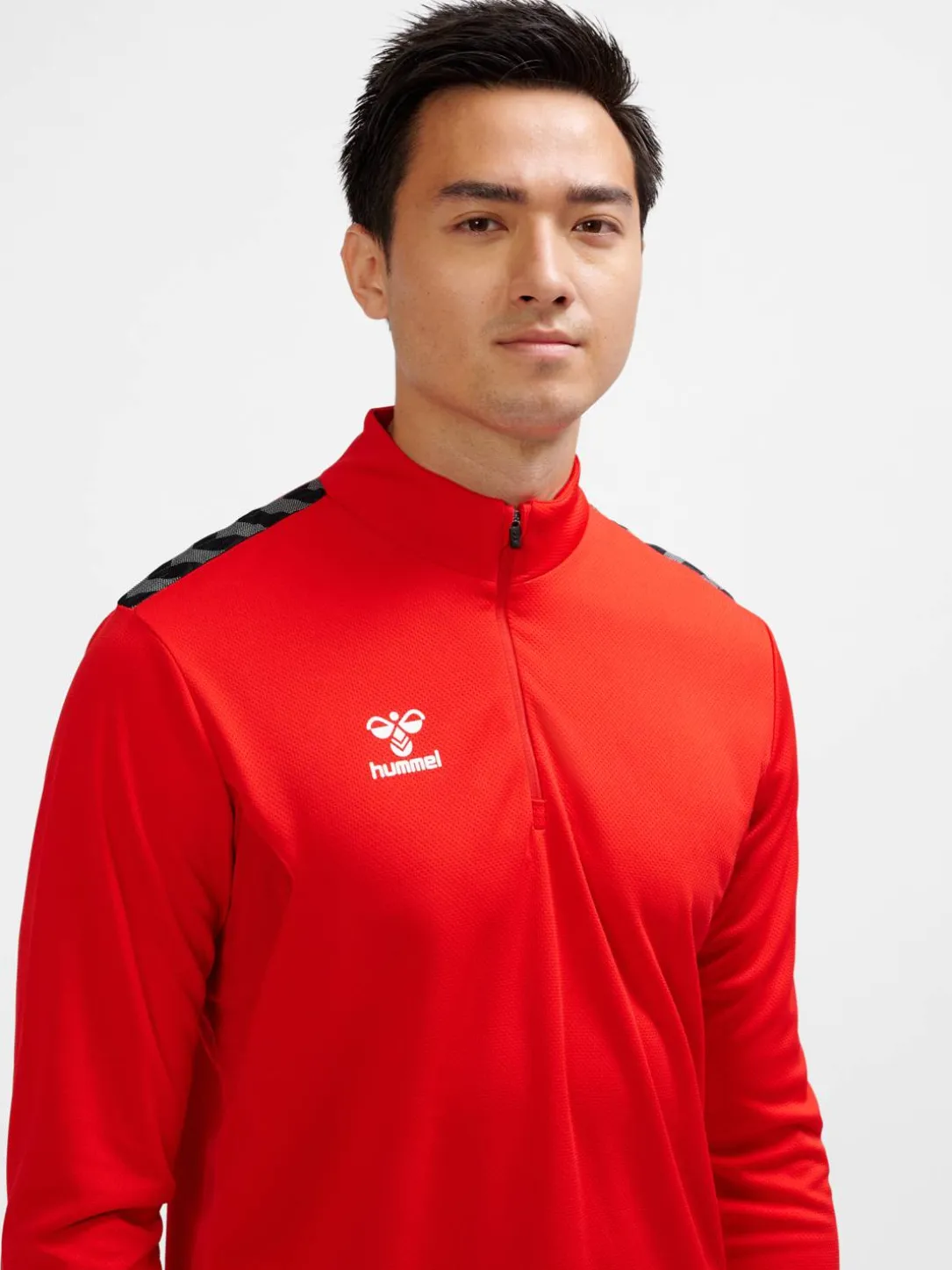 hmlAUTHENTIC HALF ZIP SWEAT