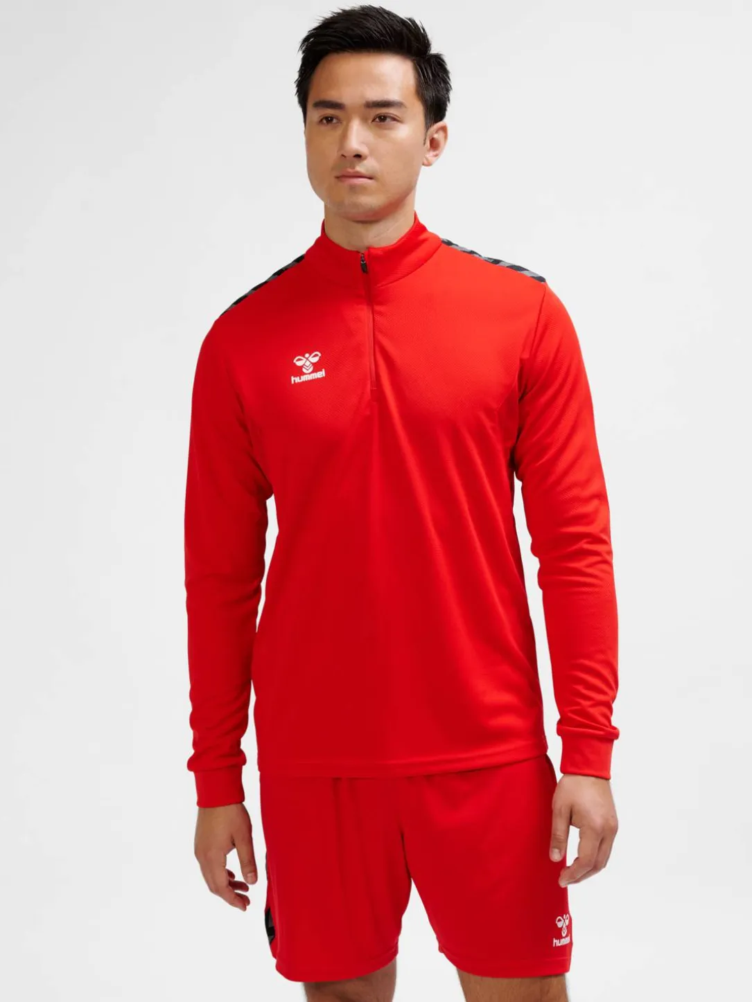 hmlAUTHENTIC HALF ZIP SWEAT