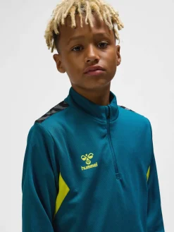 hmlAUTHENTIC HALF ZIP SWEAT KIDS