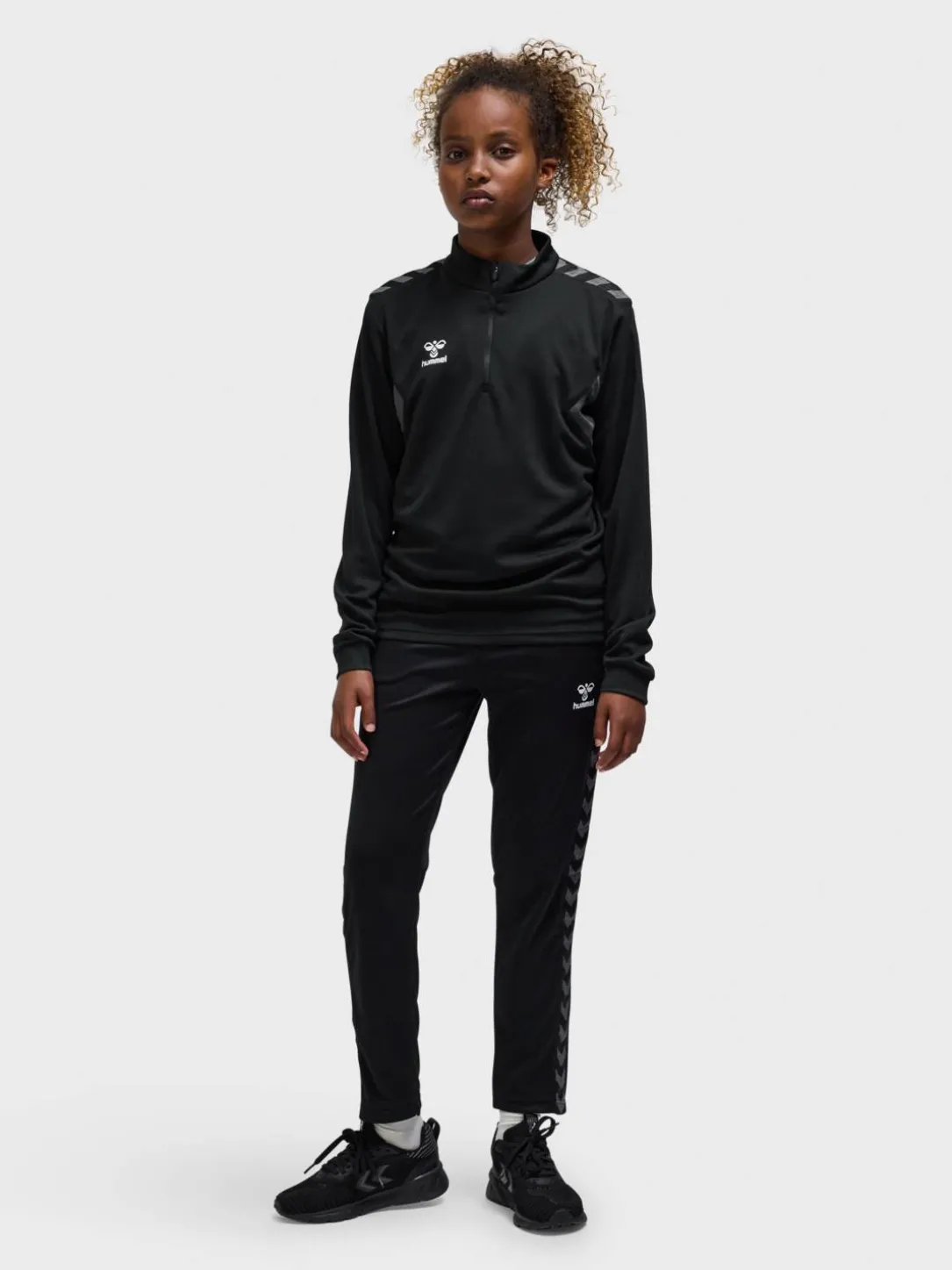hmlAUTHENTIC HALF ZIP SWEAT KIDS