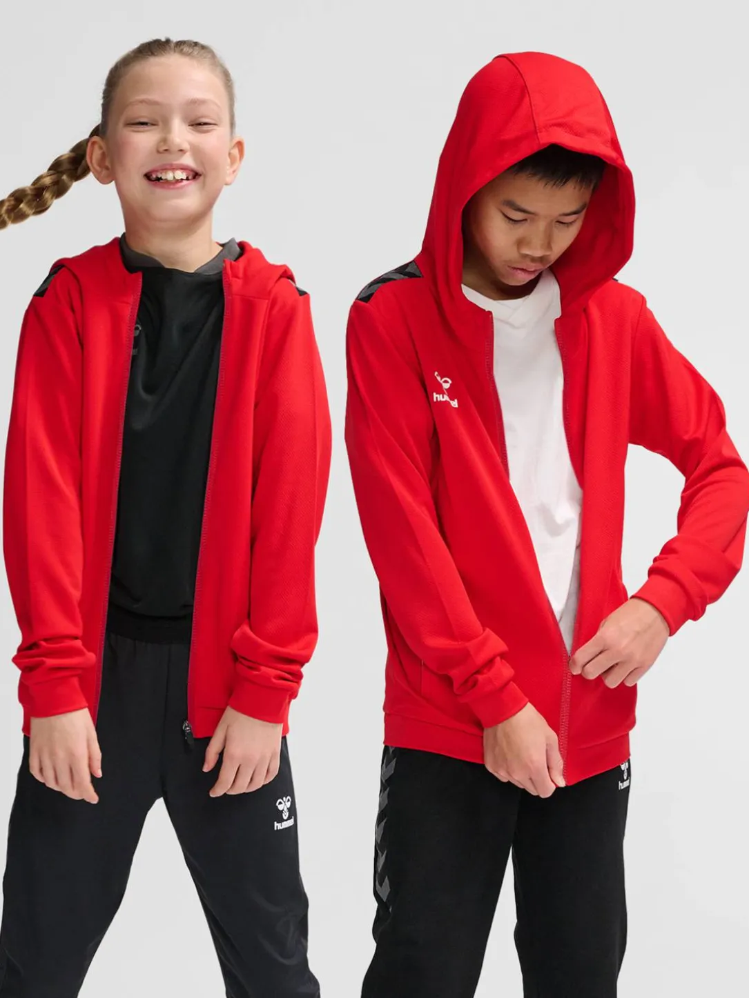 hmlAUTHENTIC PL ZIP HOODIE KIDS