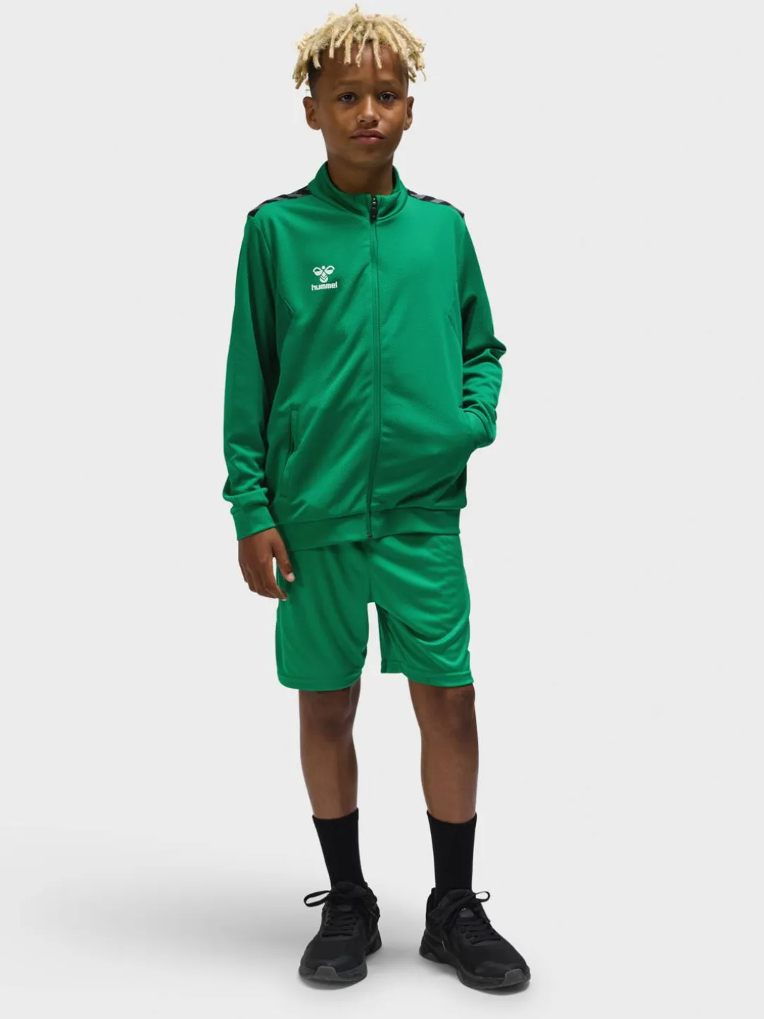 hmlAUTHENTIC PL ZIP JACKET KIDS