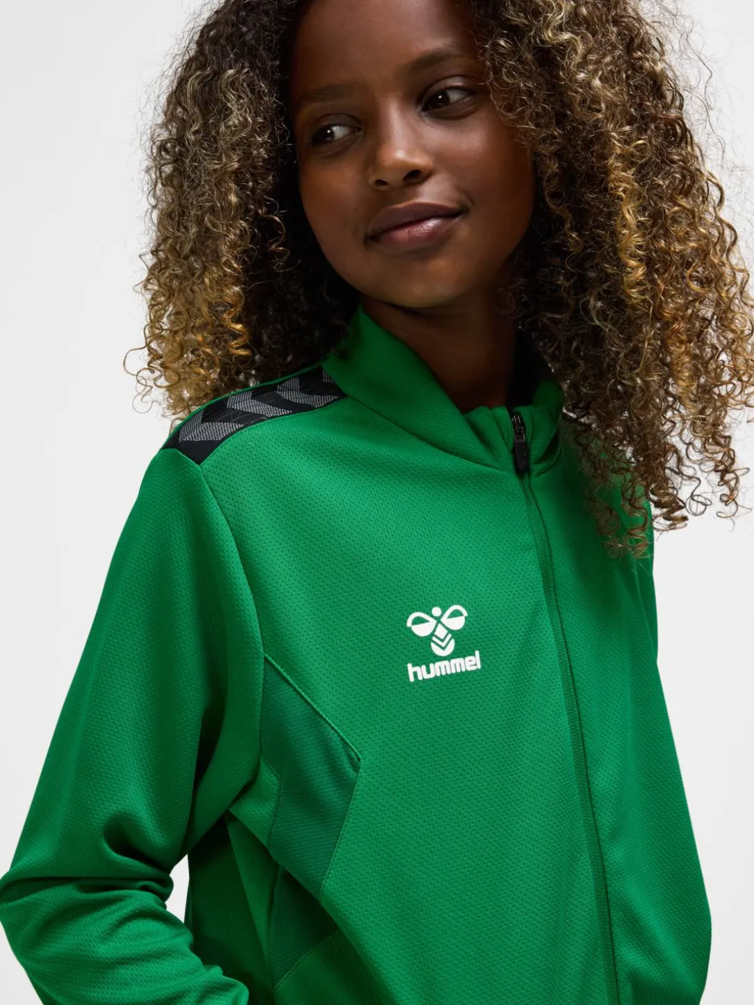 hmlAUTHENTIC PL ZIP JACKET KIDS