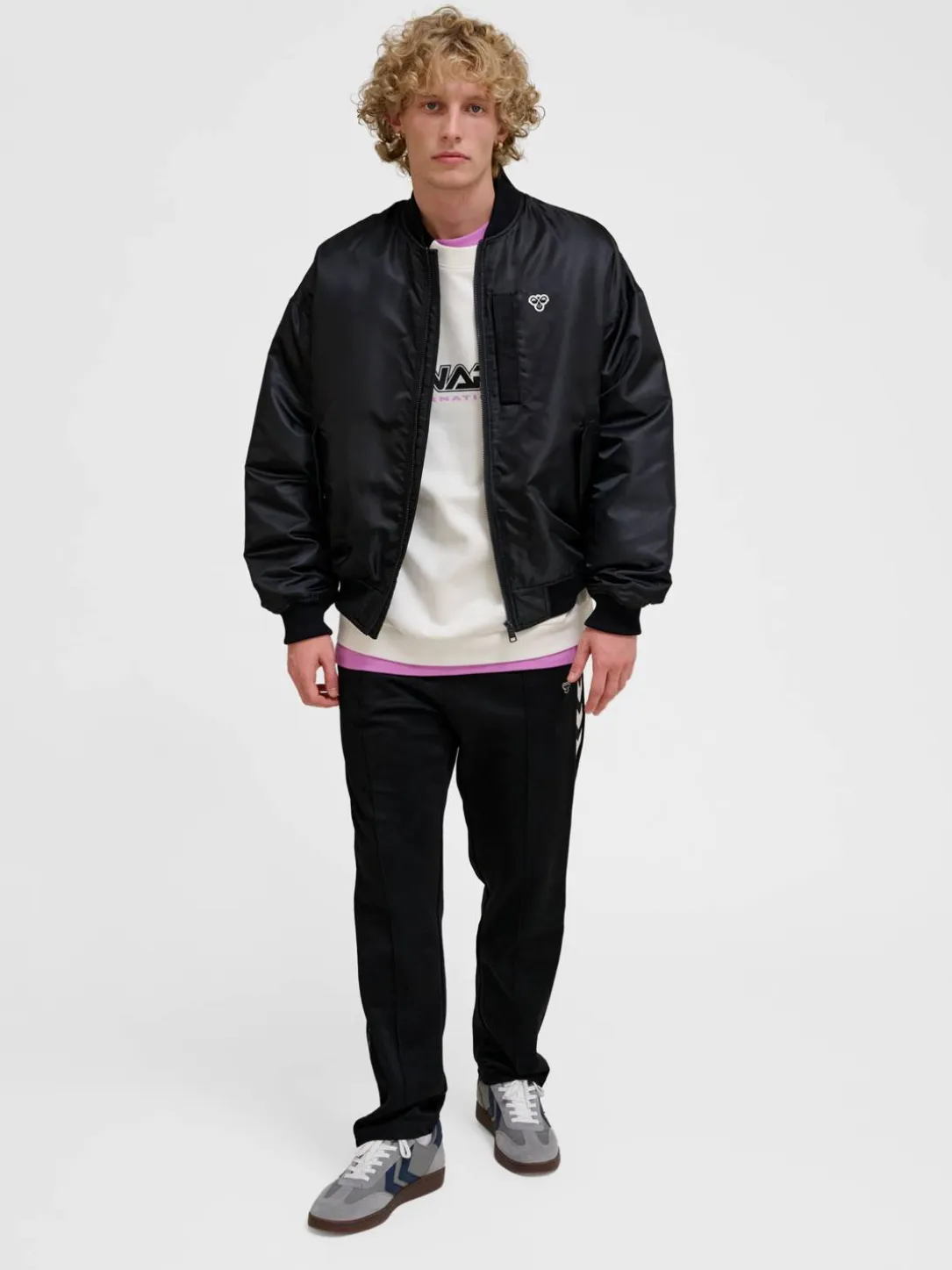 hmlBASEBALL JACKET BEE