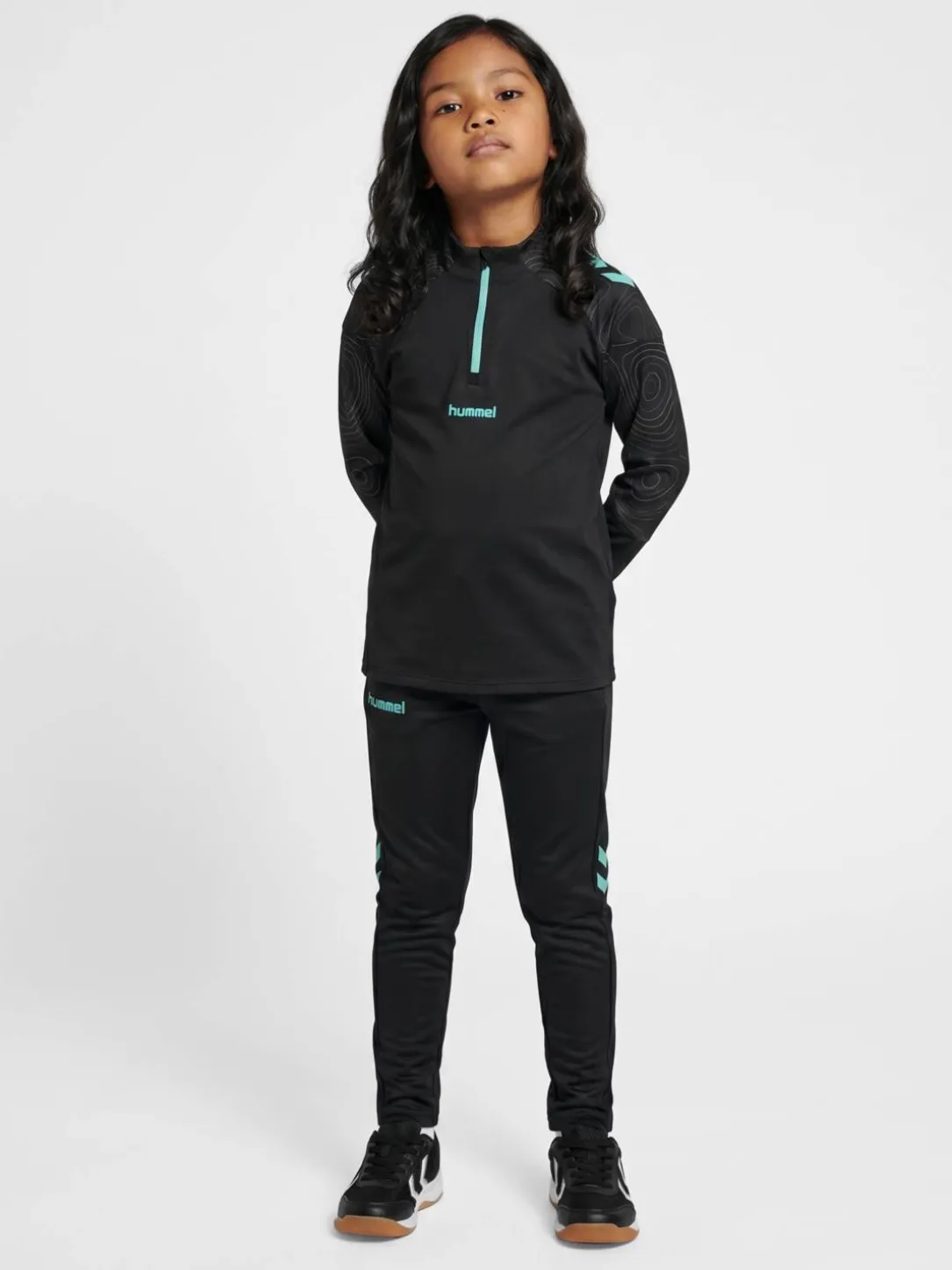 hmlBLAZE 2.0 TRAINING HALF ZIP KIDS