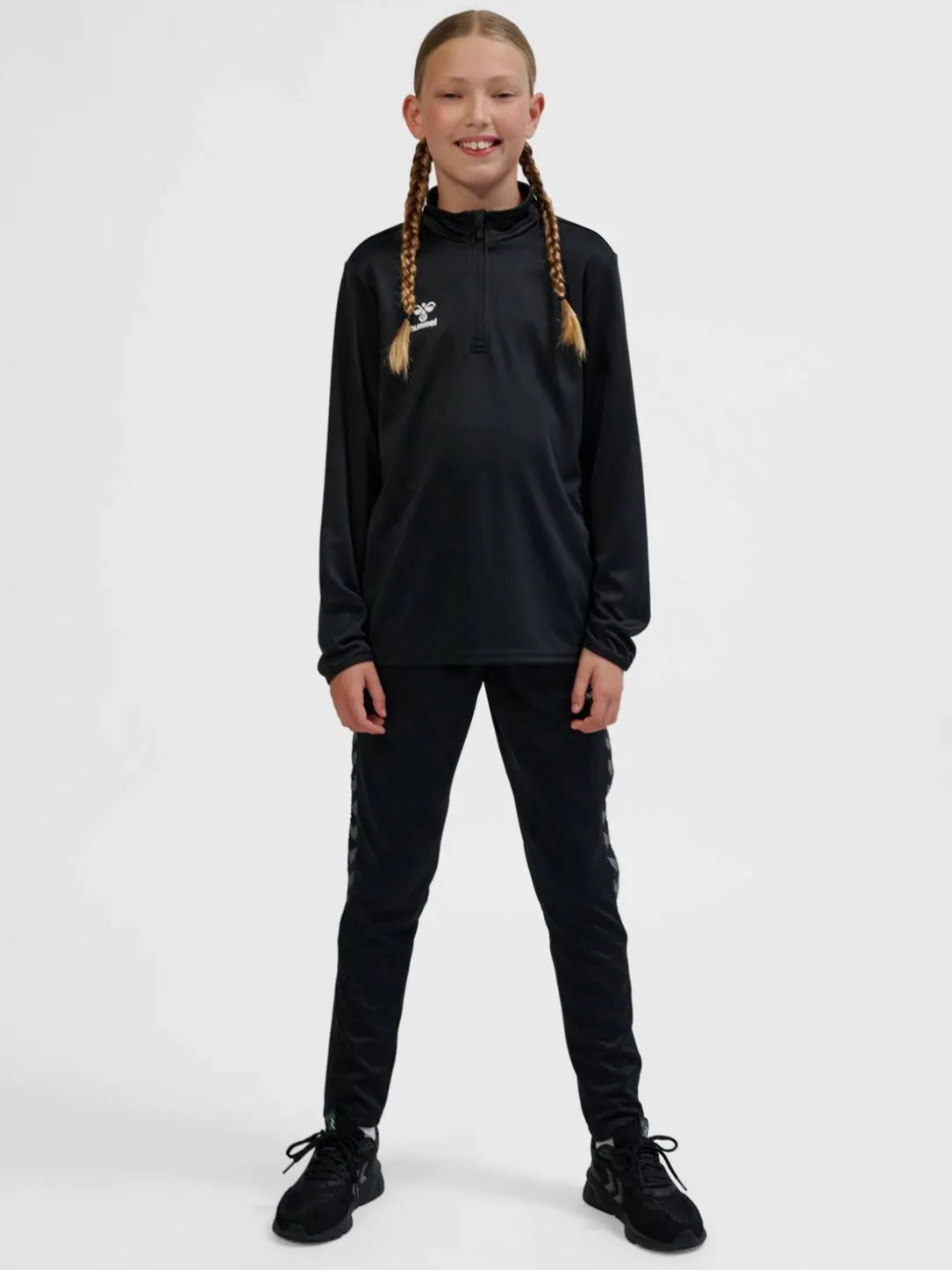 hmlESSENTIAL HALF-ZIP KIDS