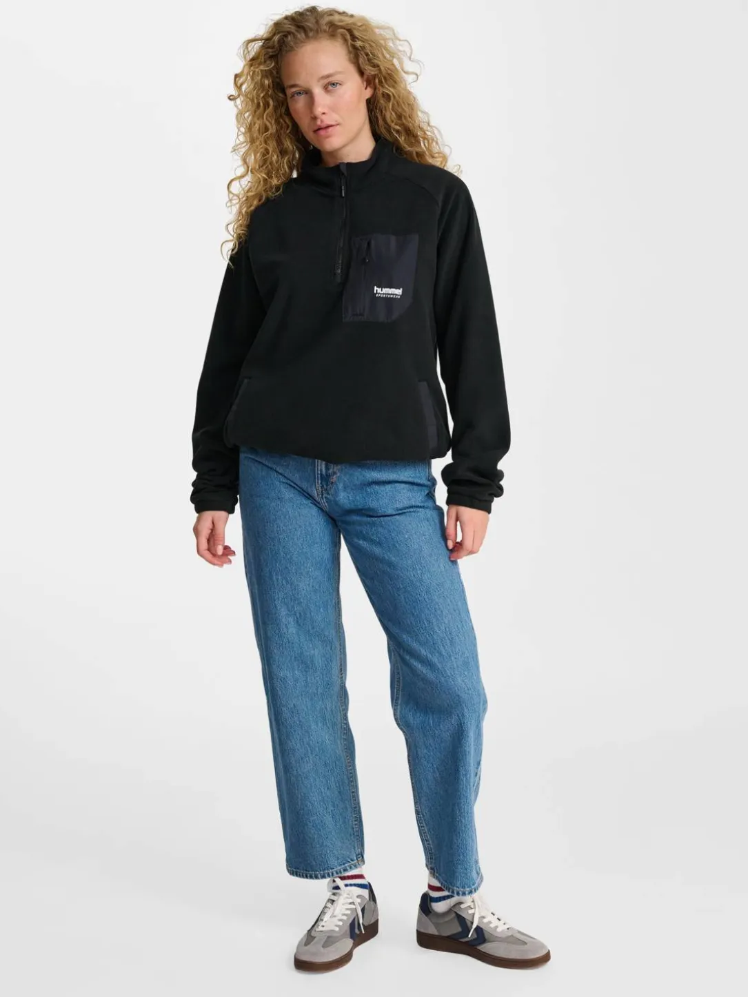 hmlFLEECE HALFZIP SW