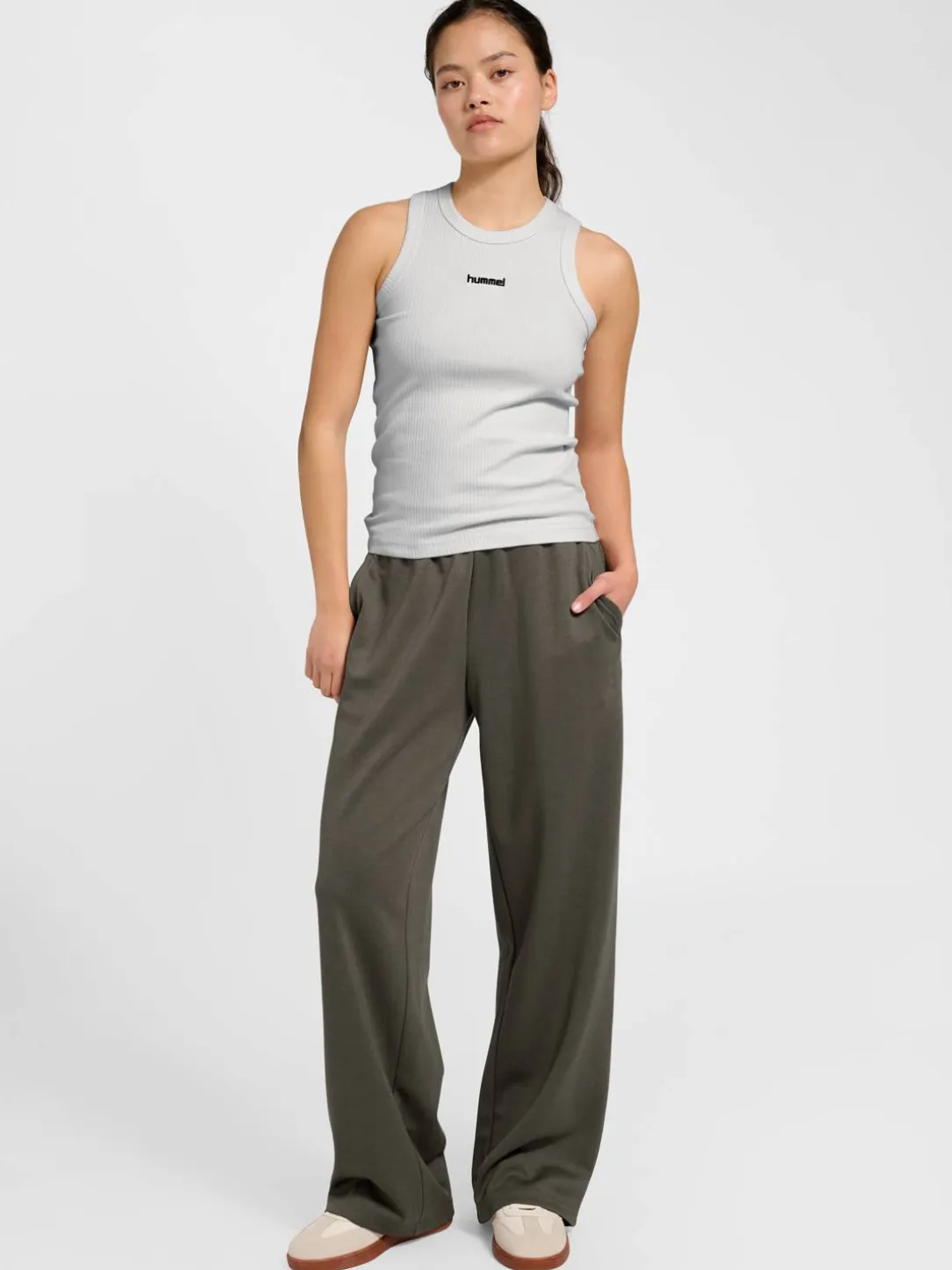 hmlFOUNDATION RIB TANK TOP
