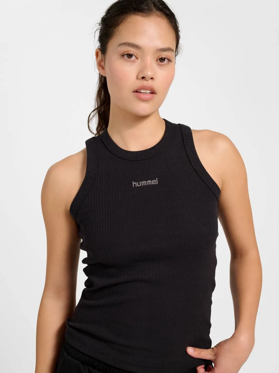 hmlFOUNDATION RIB TANK TOP