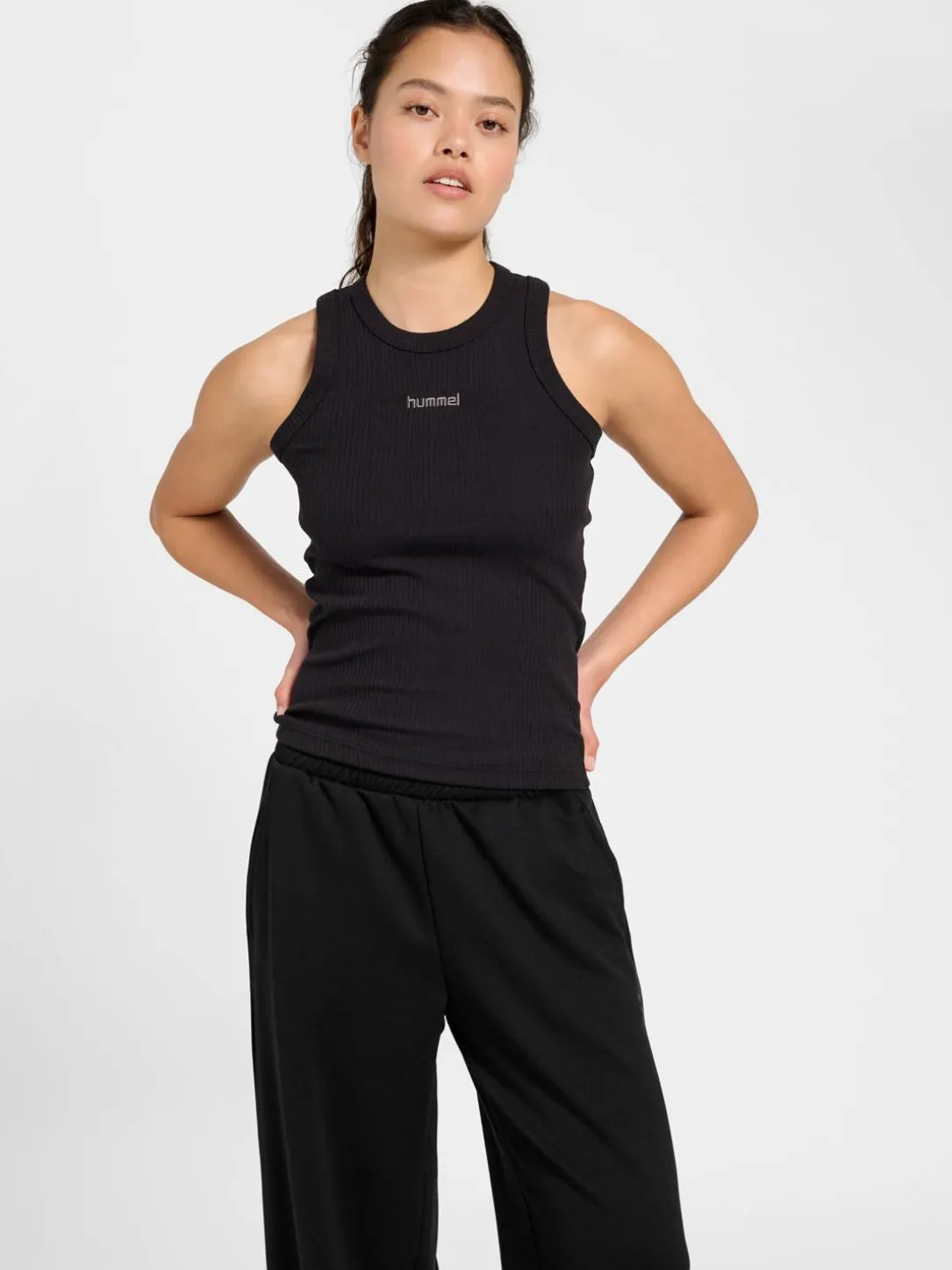 hmlFOUNDATION RIB TANK TOP