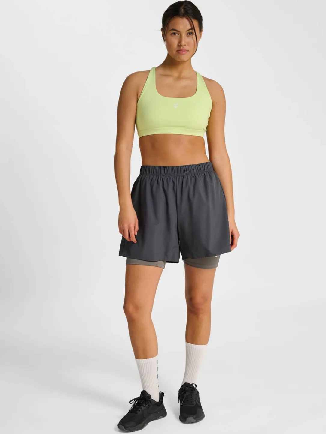 hmlHIIT INTENSITY W 2 IN 1 SHORTS