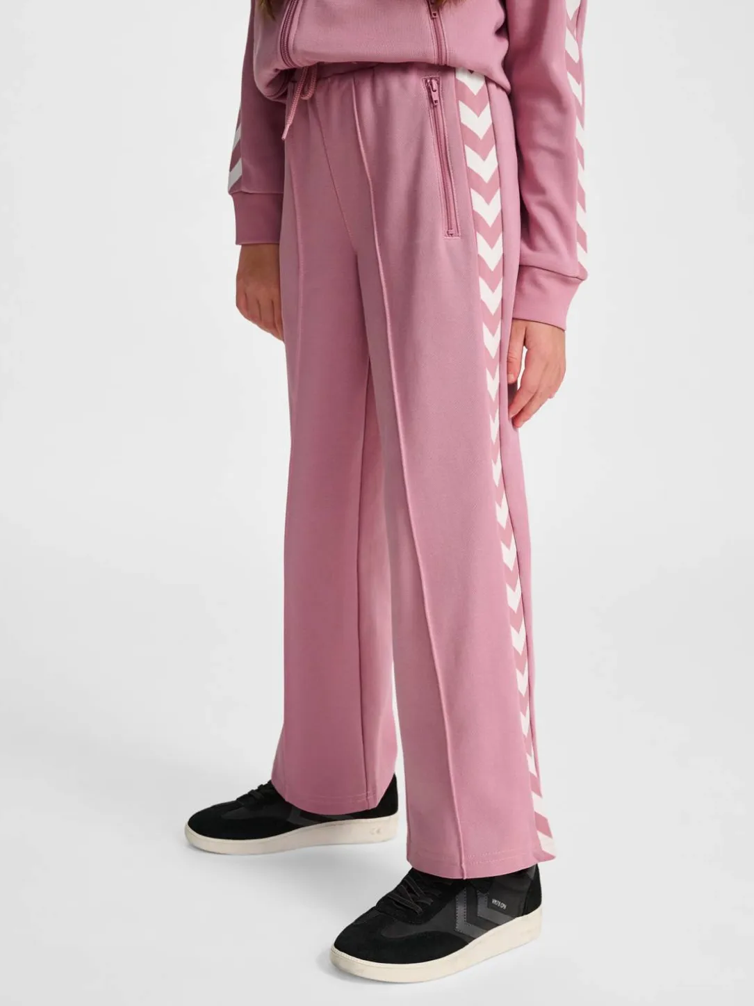 hmlJR ARCHIVE WIDE LEG POLY PANTS