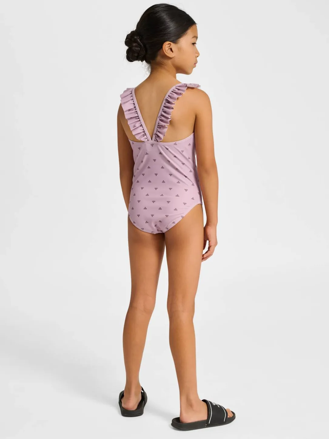hmlJR BEE AOP FRILL SWIMSUIT