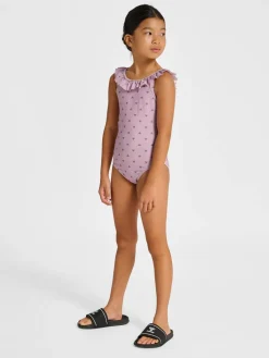 hmlJR BEE AOP FRILL SWIMSUIT