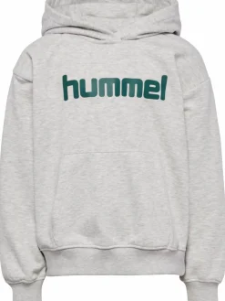 hmlJR BOXY HOODIE LOGO