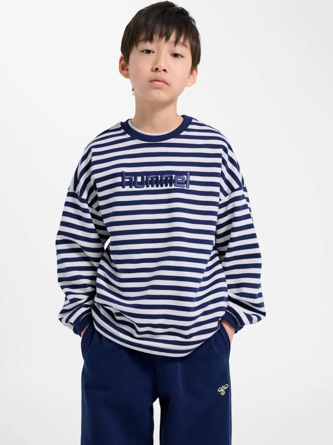 hmlJR GEGGO STRIPE SWEATSHIRT