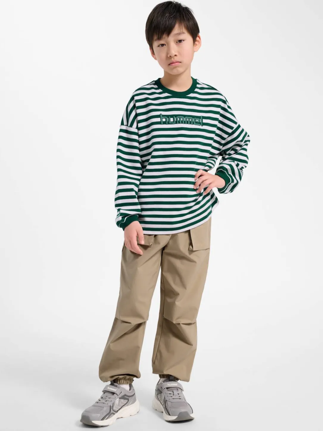 hmlJR GEGGO STRIPE SWEATSHIRT