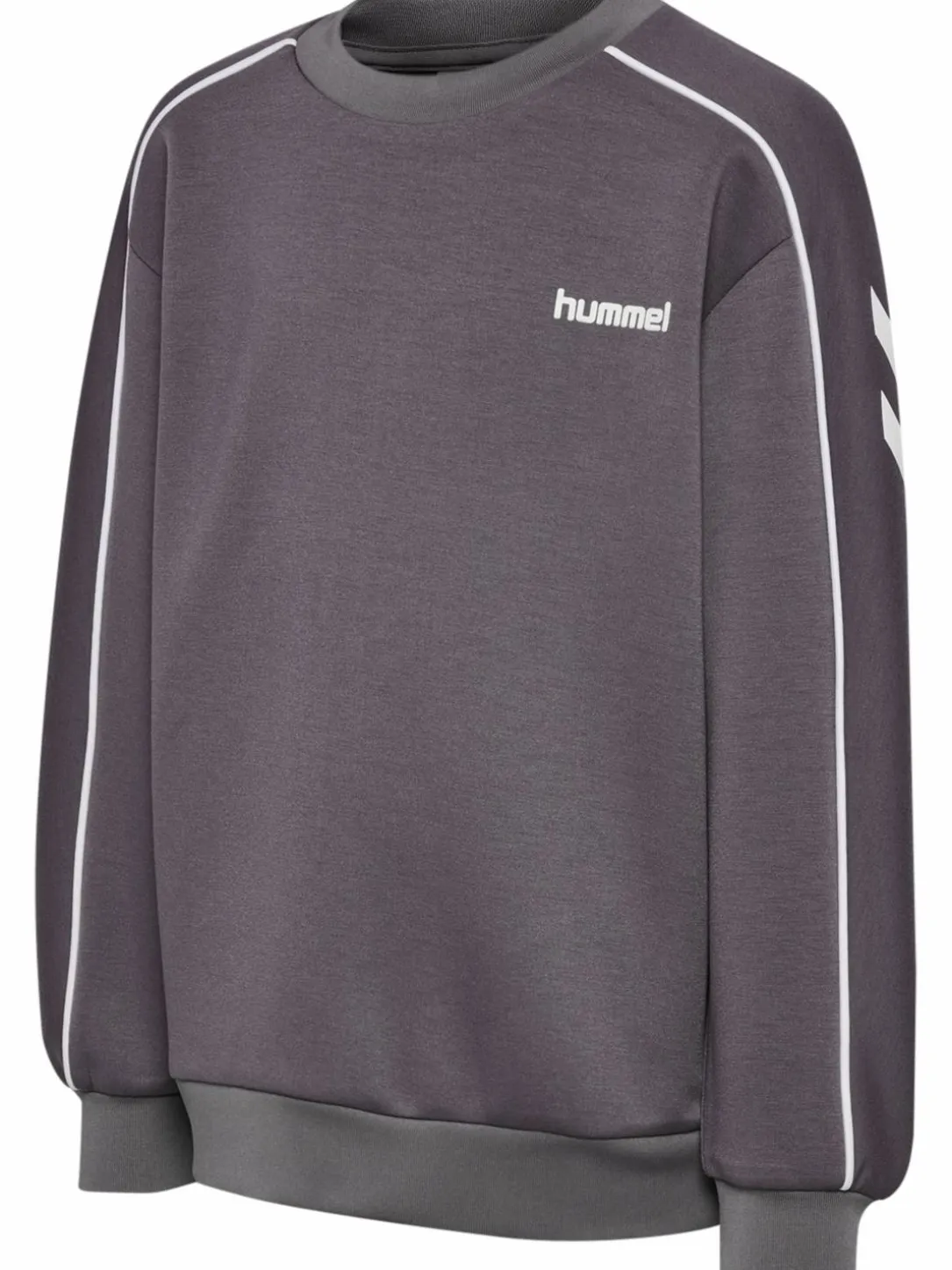 hmlJR INTERLOCK CREWNECK
