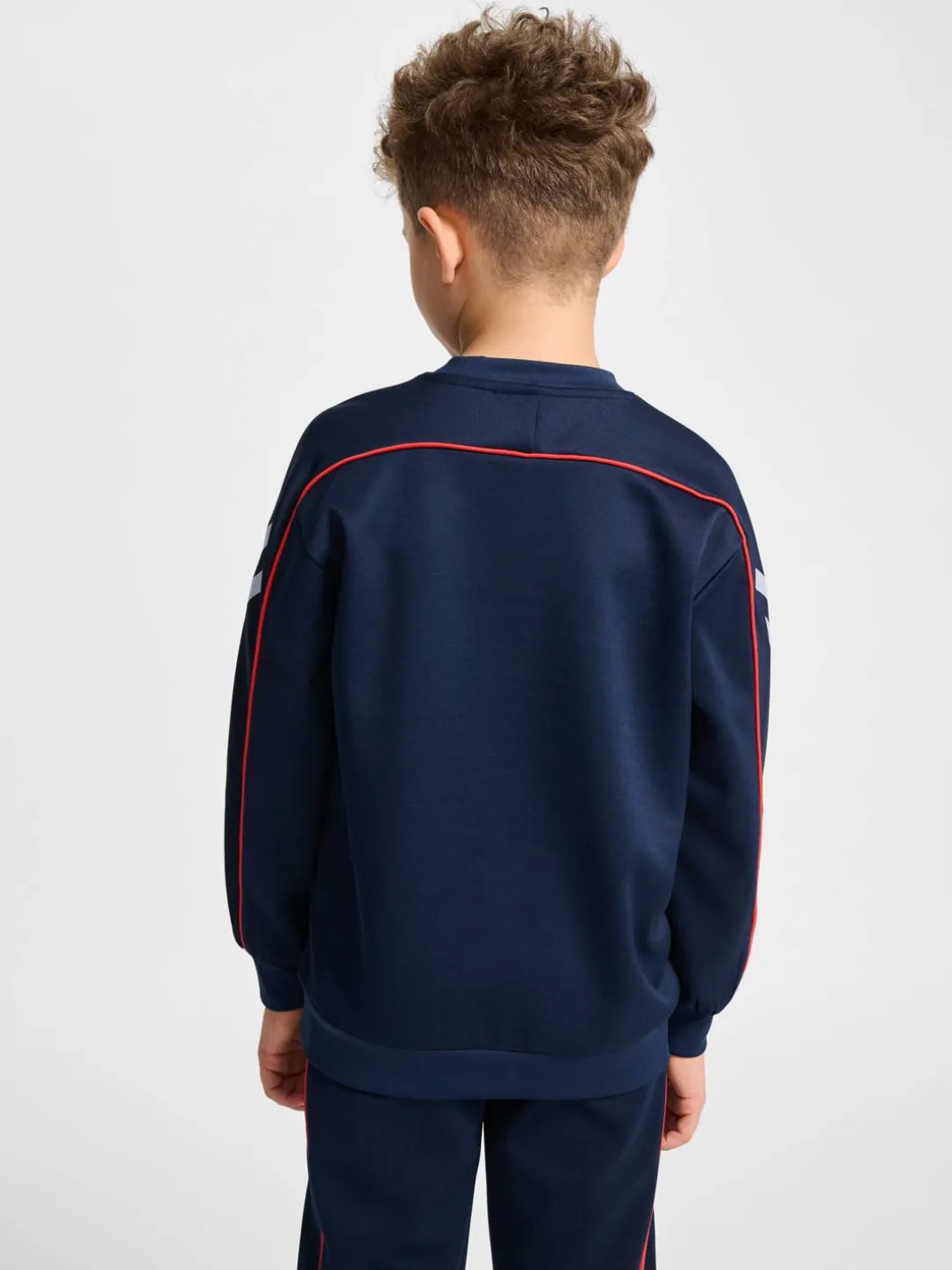 hmlJR INTERLOCK CREWNECK