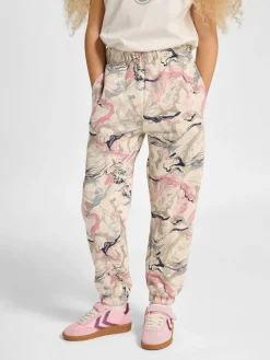 hmlJR LOOSE AOP ADJ WAIST PANTS