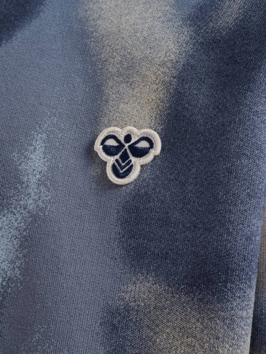 hmlJR LOOSE AOP HOODIE BEE