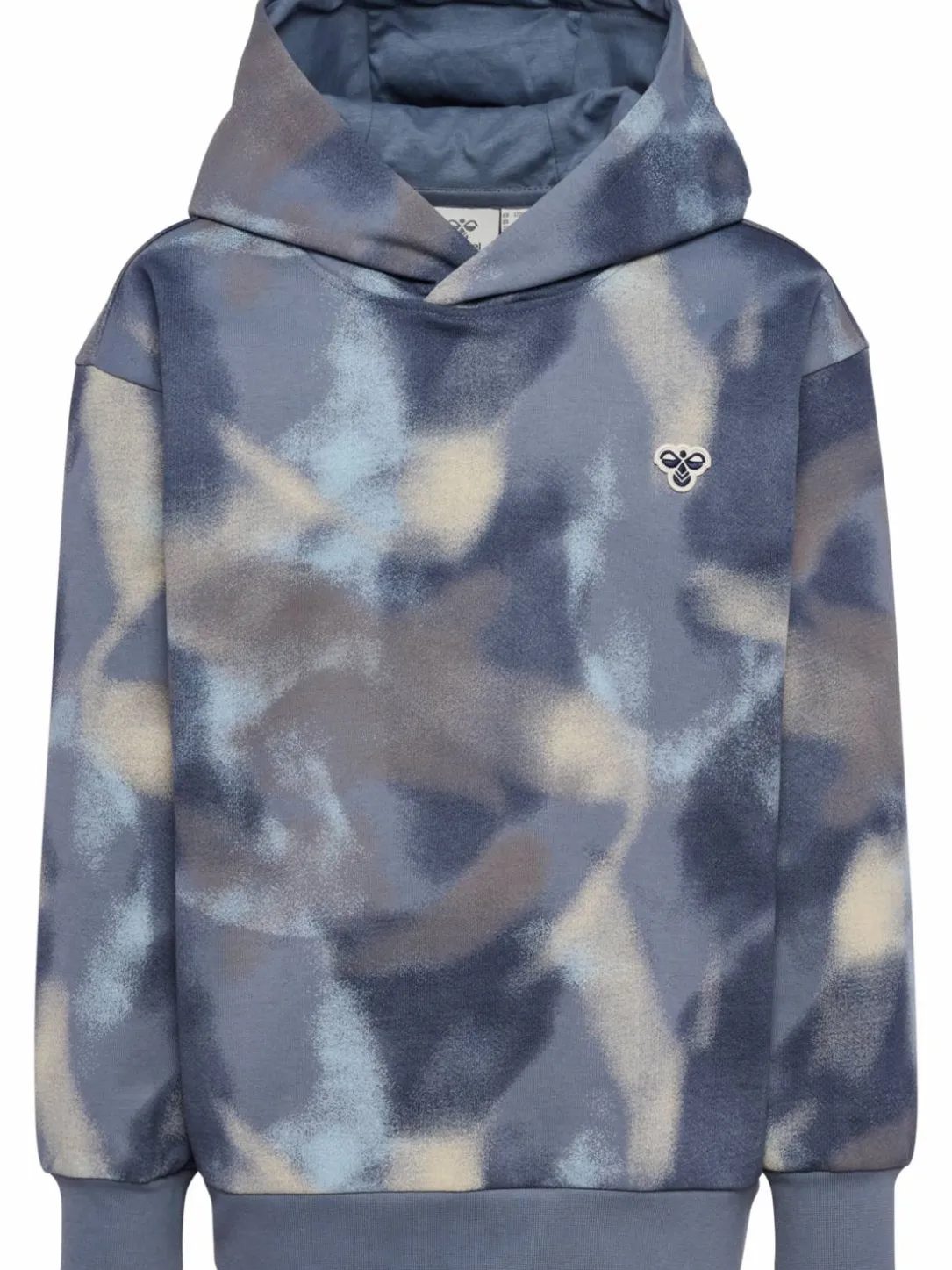 hmlJR LOOSE AOP HOODIE BEE