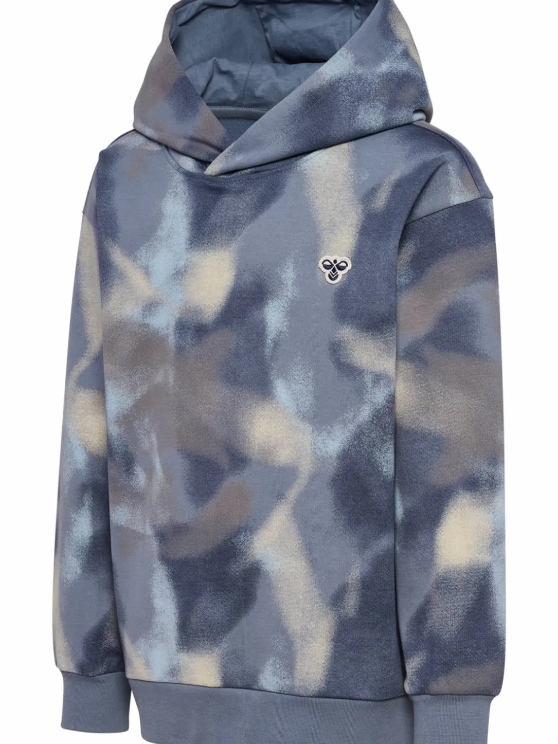 hmlJR LOOSE AOP HOODIE BEE