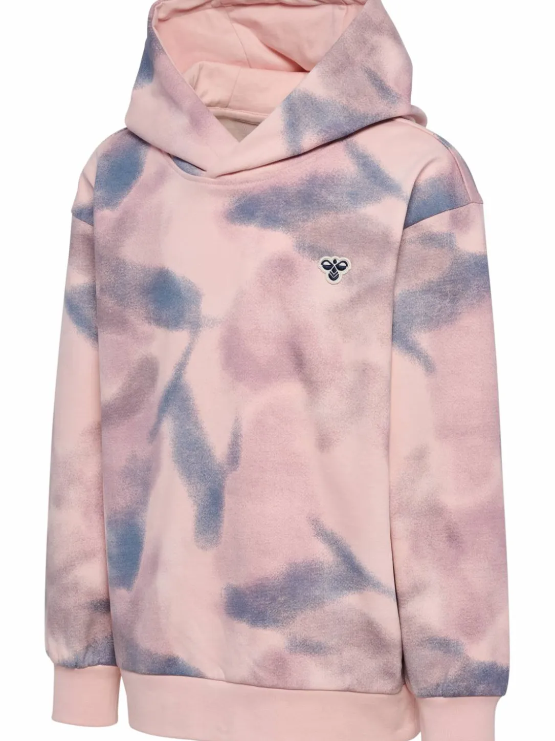hmlJR LOOSE AOP HOODIE BEE