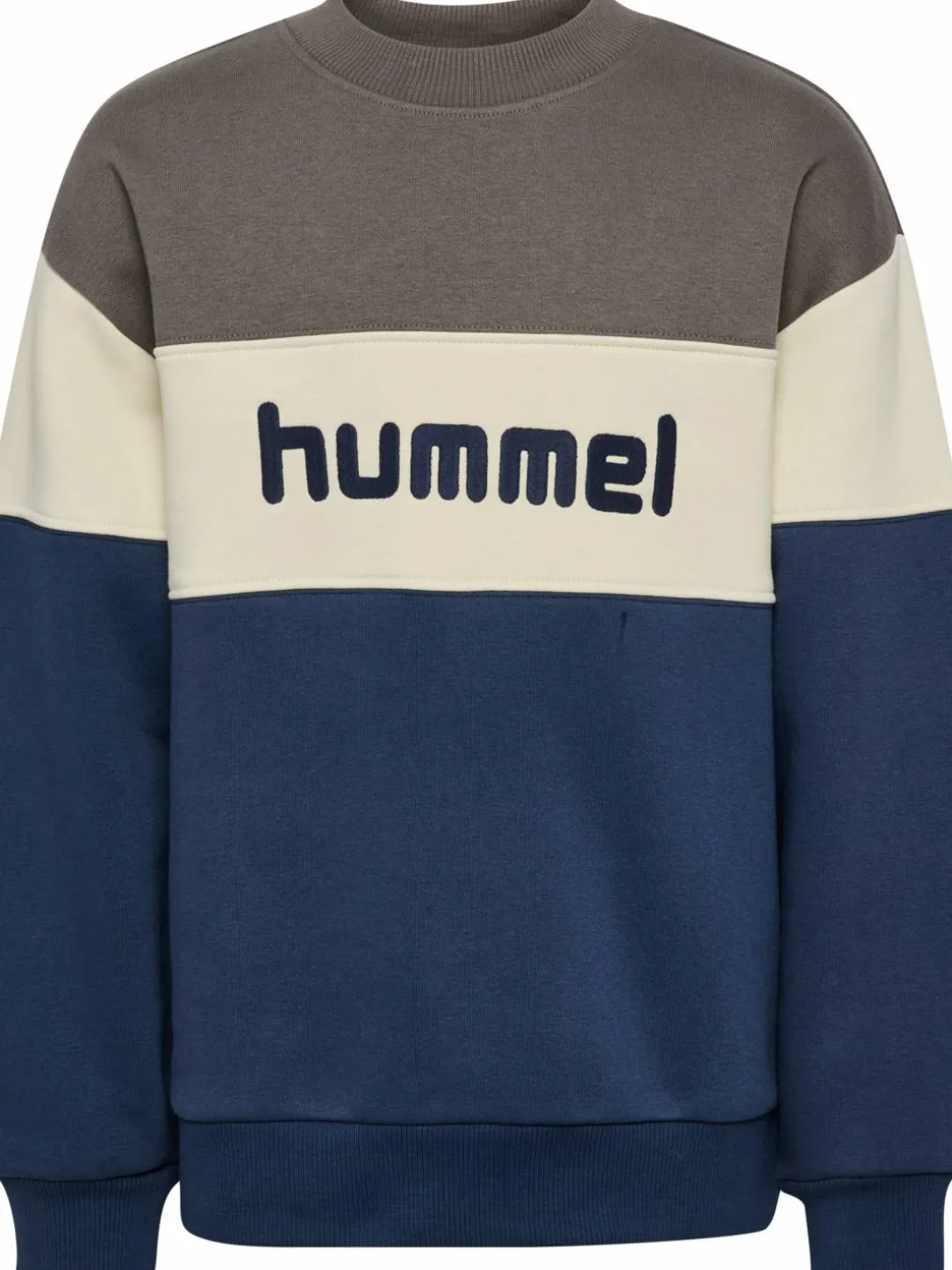 hmlJR LOOSE BLOCK CREWNECK