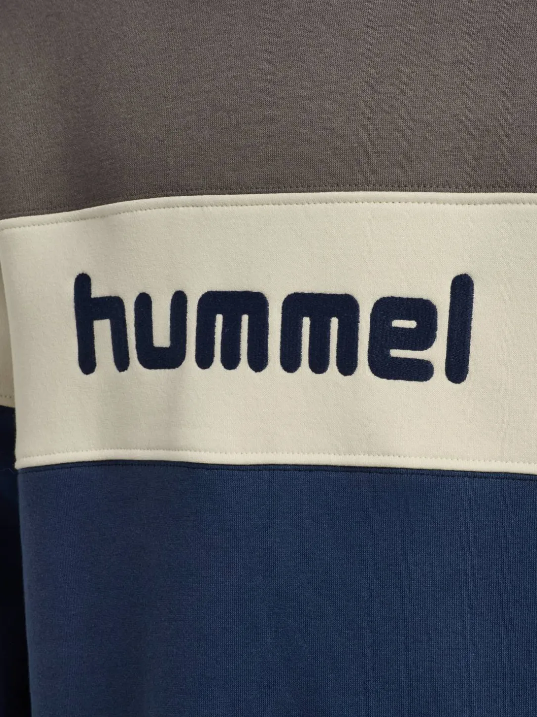 hmlJR LOOSE BLOCK CREWNECK