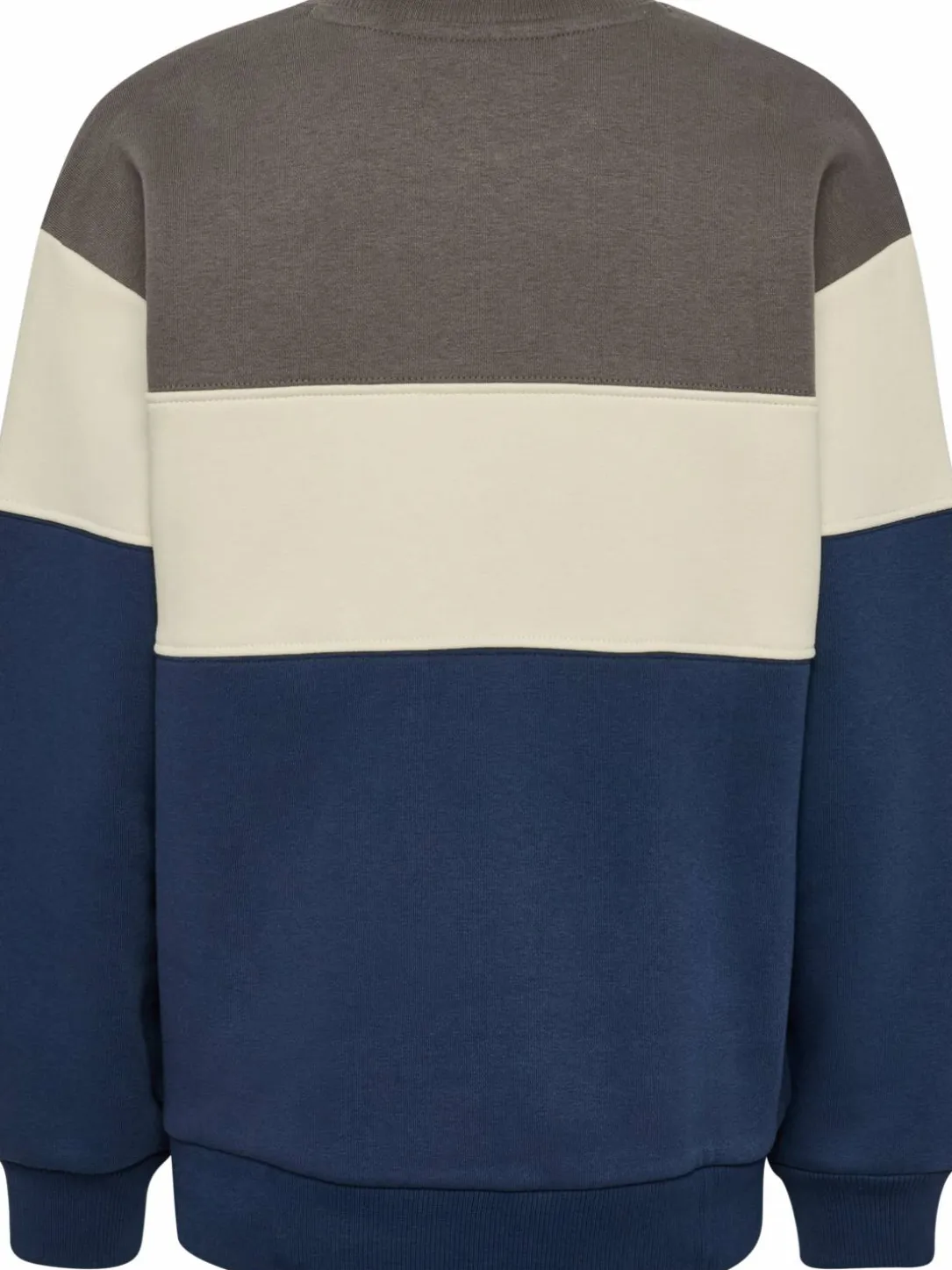 hmlJR LOOSE BLOCK CREWNECK