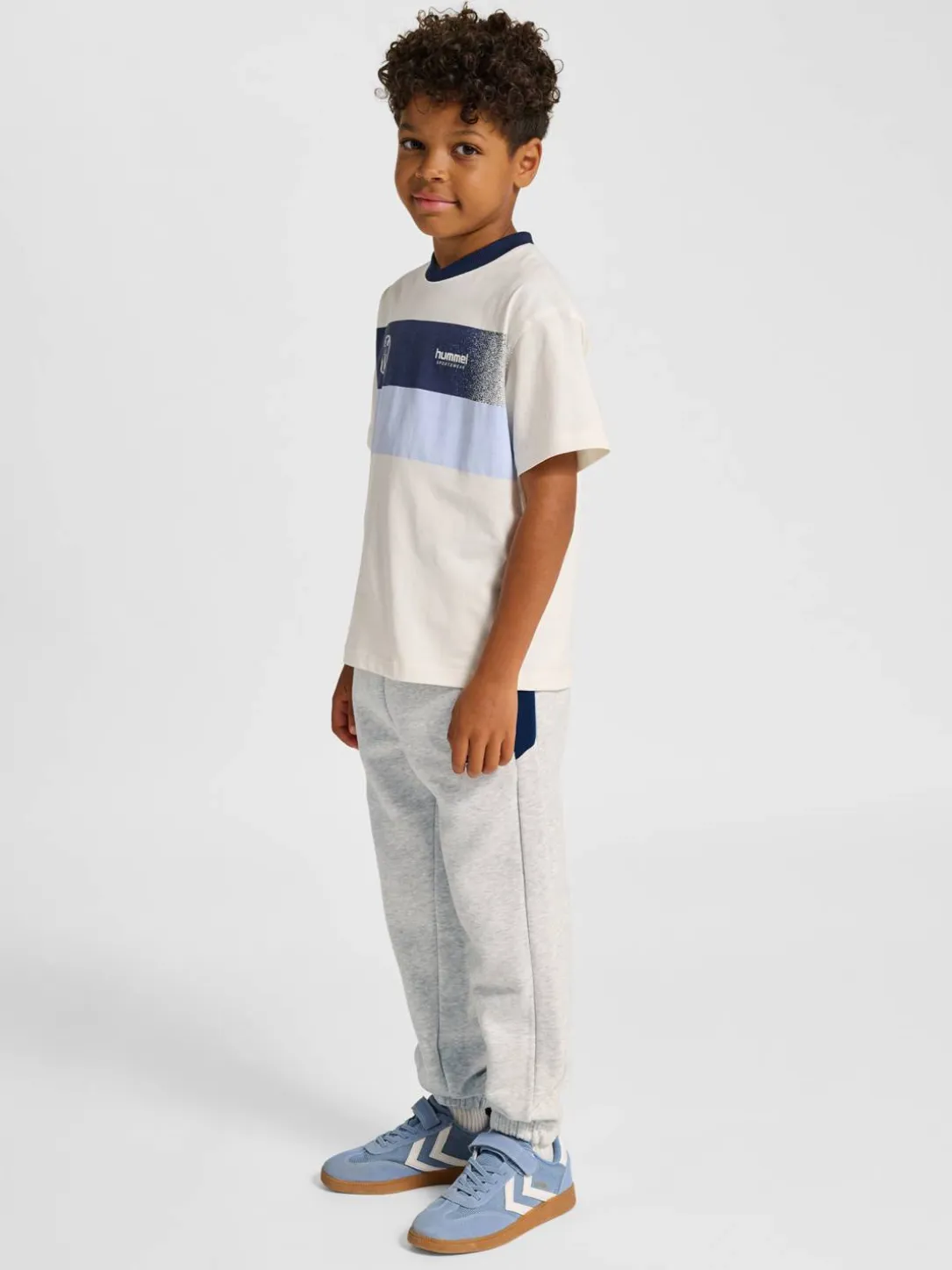hmlJR LOOSE BLOCKED SWEATPANT