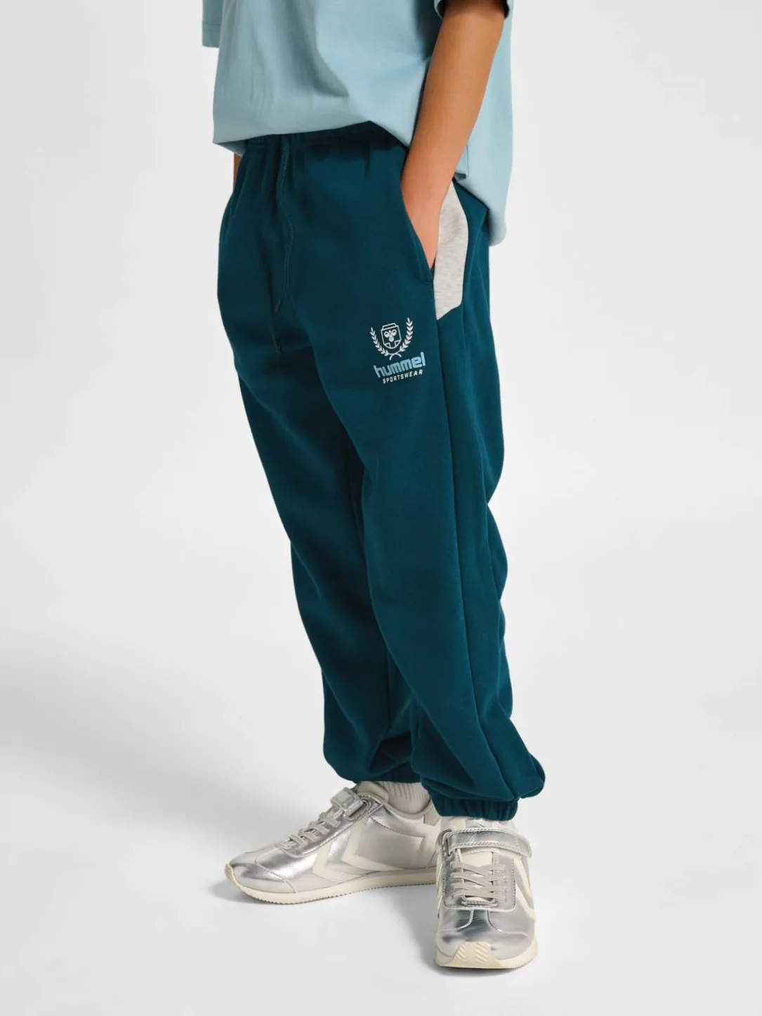 hmlJR LOOSE BLOCKED SWEATPANT BTS