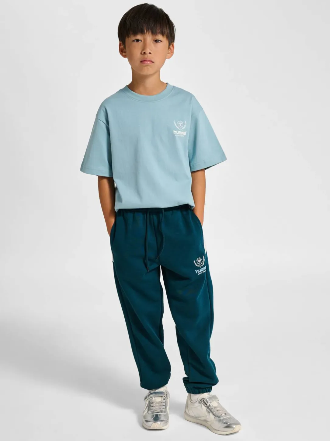 hmlJR LOOSE BLOCKED SWEATPANT BTS