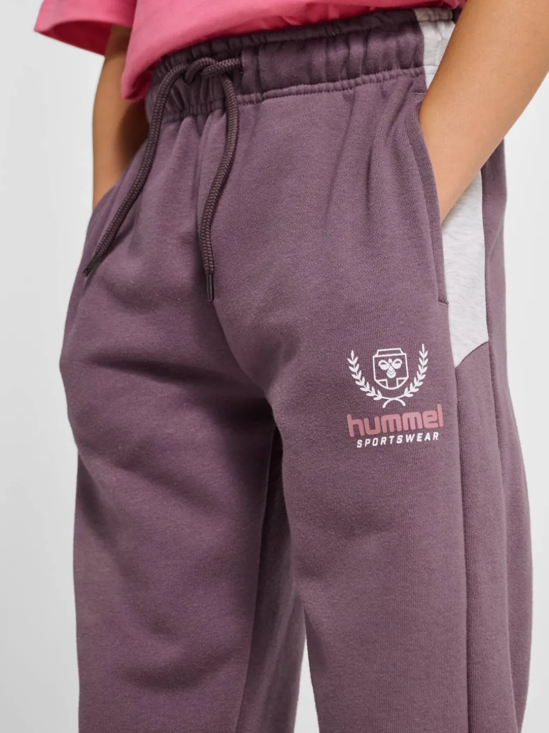 hmlJR LOOSE BLOCKED SWEATPANT BTS