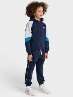 hmlJR LOOSE BLOCKED ZIP HOODIE
