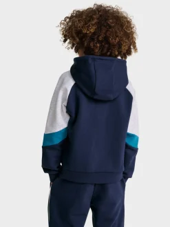 hmlJR LOOSE BLOCKED ZIP HOODIE