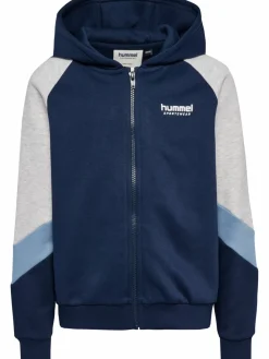 hmlJR LOOSE BLOCKED ZIP HOODIE