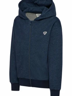 hmlJR LOOSE DNM ZIP HOODIE BEE