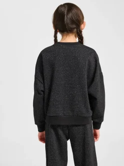 hmlJR LOOSE GLITTER CREWNECK