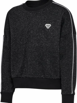 hmlJR LOOSE GLITTER CREWNECK