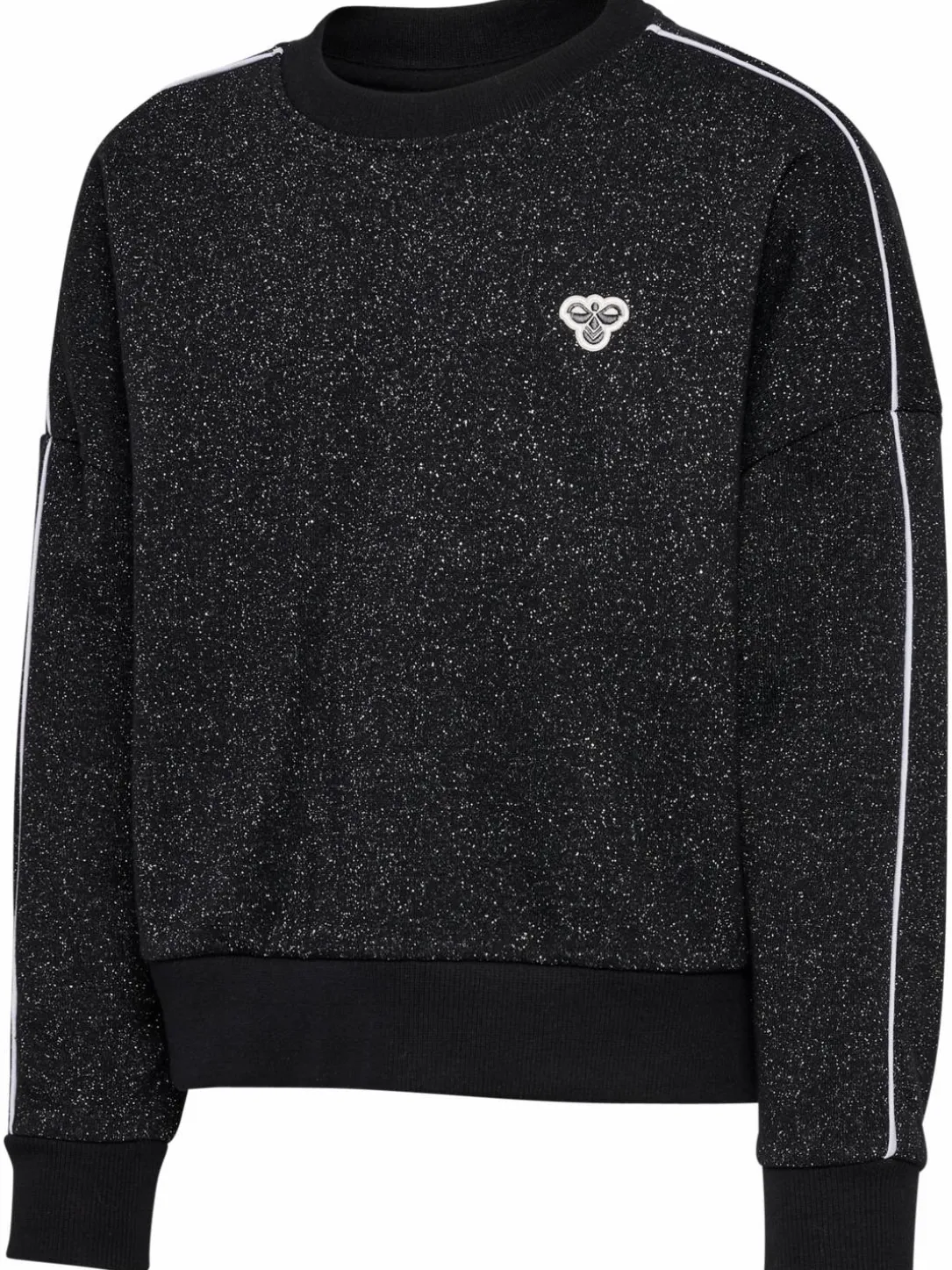 hmlJR LOOSE GLITTER CREWNECK