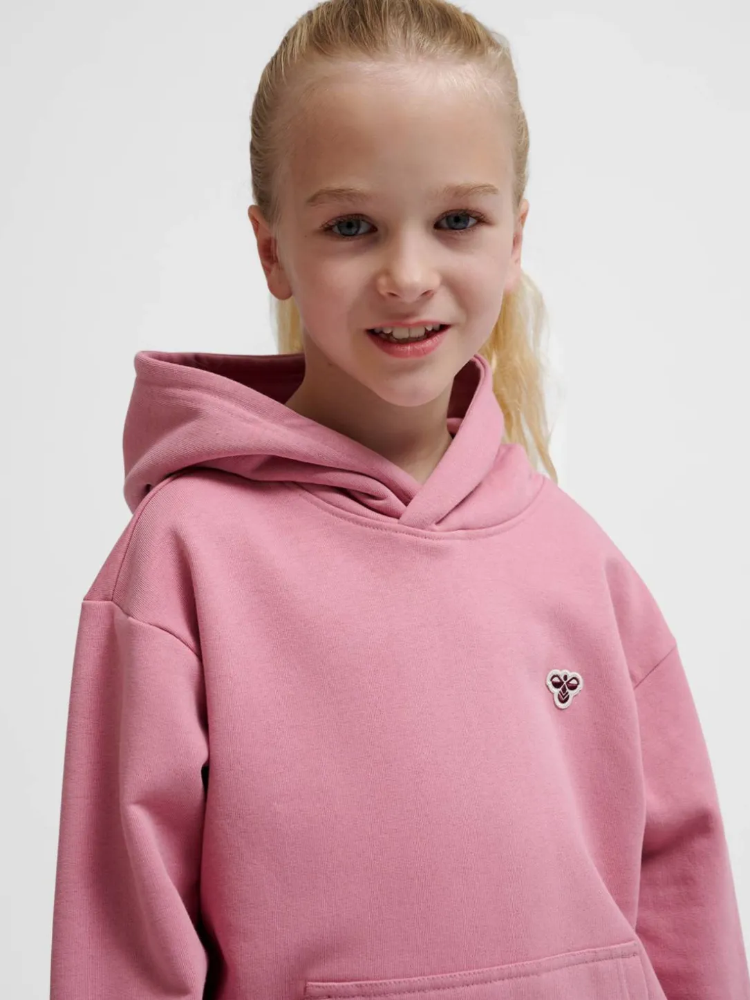 hmlJR LOOSE HOODIE BEE
