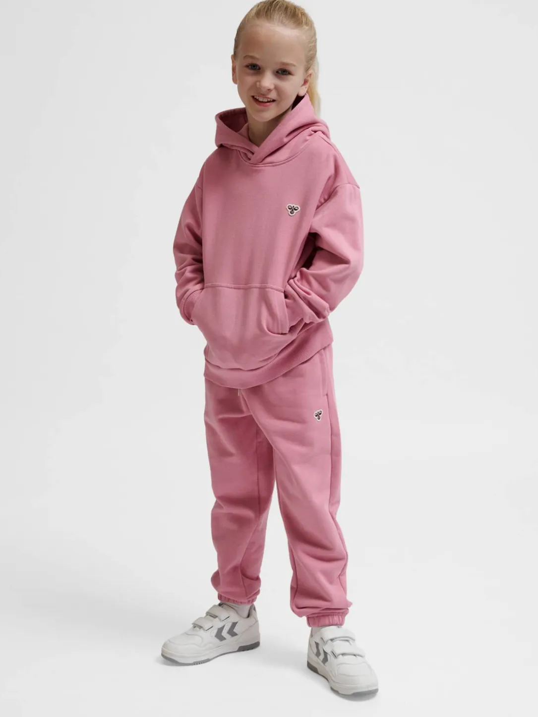 hmlJR LOOSE HOODIE BEE